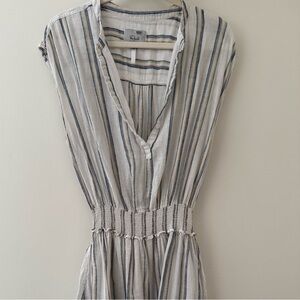 Rails striped dress